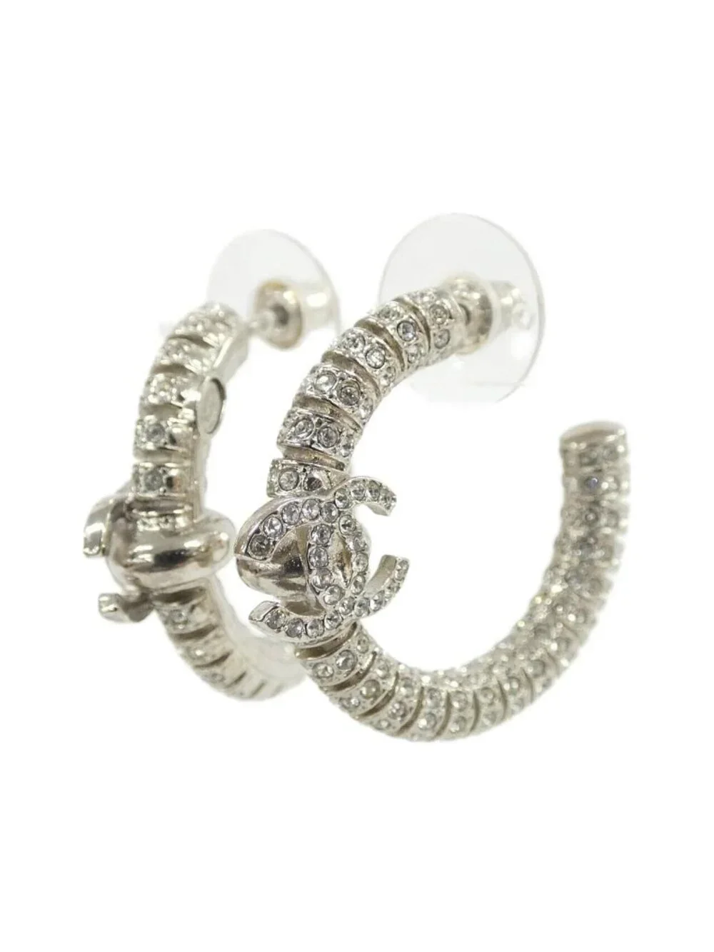 Chanel Earrings Silver